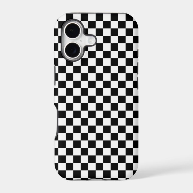 Black and white chequerboard pattern  (Back)