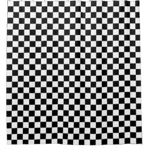 Black and white chequerboard pattern 