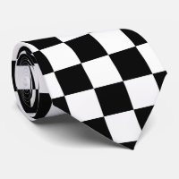 Black and White Chequered Flag