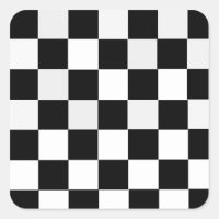 Black and White Chequered