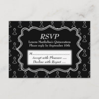 Black and White Chess Themed Quincenera