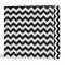 Black and White Chevron - Custom Text