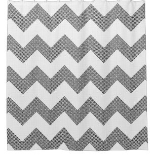 Black and White Chevron Dots
