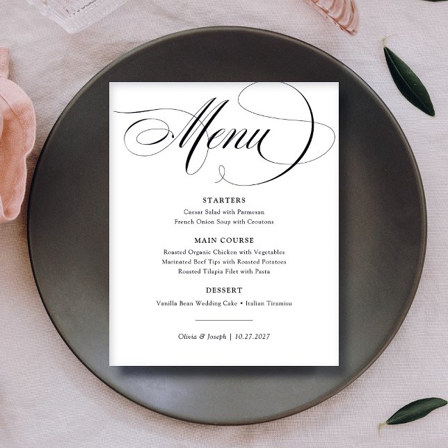Black and White | Classic Italian Elegance Wedding (Creator Uploaded)