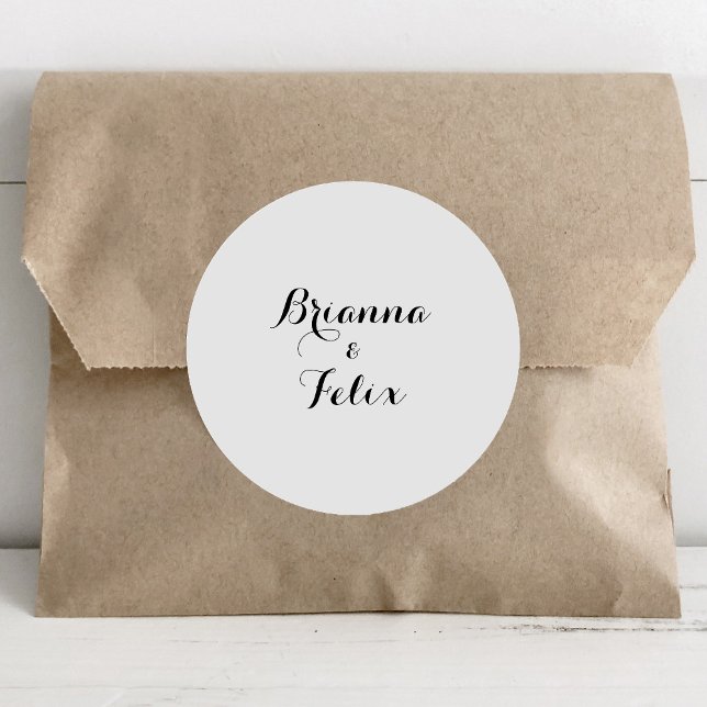 Black and White Coloured Wedding Envelope Seals (Creator Uploaded)