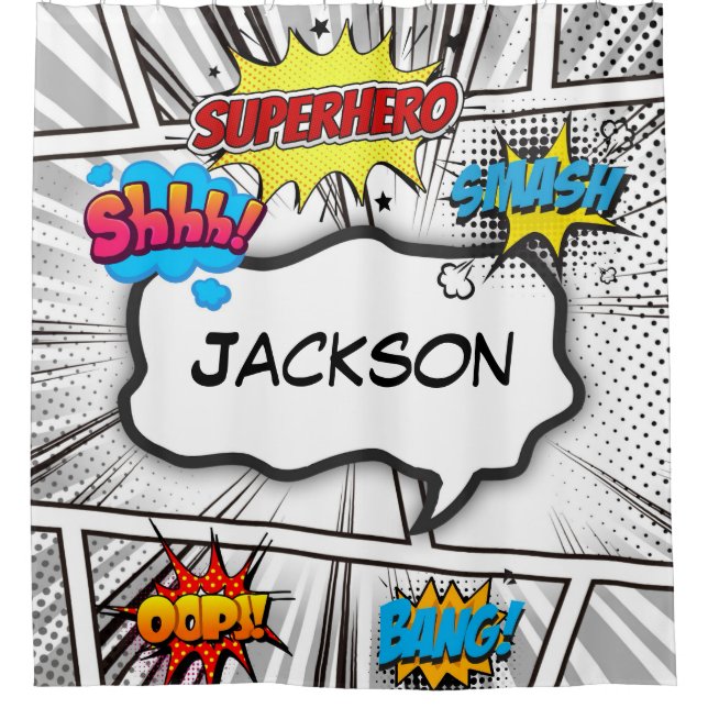 Black and White Comic Book Custom (Front)