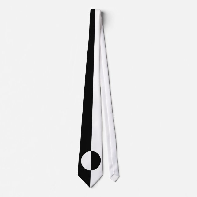 Black And White Cookie Tie (Front)