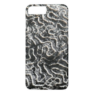 Black and White Coral II Abstract Nature Photo iPhone 8 Plus/7 Plus Case