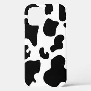 Black and White Cow iPhone 12 Pro Case