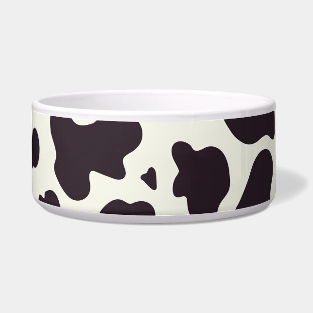 Black and White Cow Pattern Print (Front)