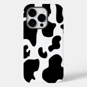Black and White Cow print Case-Mate iPhone 14 Pro Case