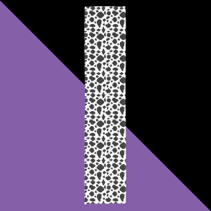 Black and White Cow Print Farmhouse Short Table Runner