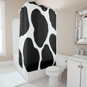 Black and White Cow Spots Southwestern Print