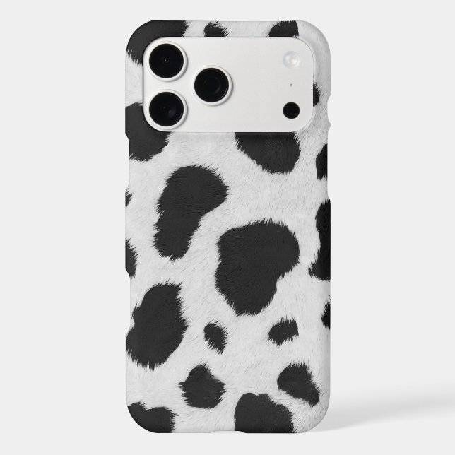 Black and white Cowhide skin pattern (Back)