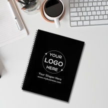 Black and white Custom Business Logo