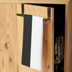 Black and White CUSTOMIZABLE Kitchen Towel
