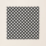 Black And White Cute Polka Dot Pattern Scarf<br><div class="desc">Black And White Cute Polka Dot Pattern Scarf</div>