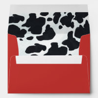 Black and White Dairy Cow Spots Pattern