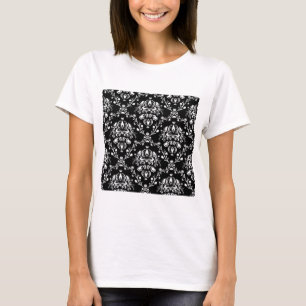 Black and White Damask T-Shirt