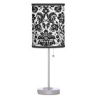 Black and White Damask