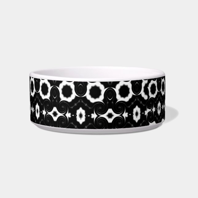 black and white design bowl (Left)