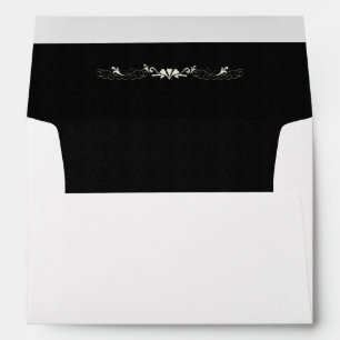 Black and White Design Envelope