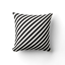 Black and White Diagonal Stripes.