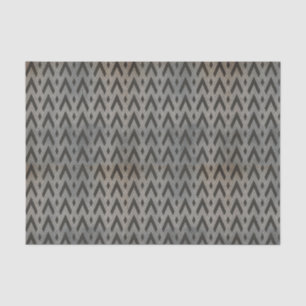 Black and White Distressed Art Deco Tissue Paper