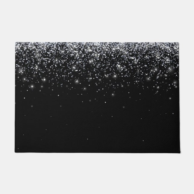 black and white doormat (Front)
