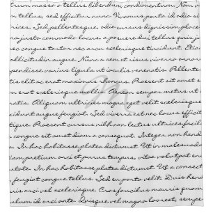 Black and White Elegant Custom Text