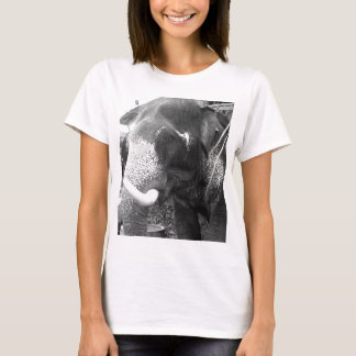 Black and White Elephant T-Shirt