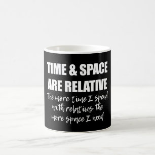 Black and White Family Funny Science Quote Coffee Mug