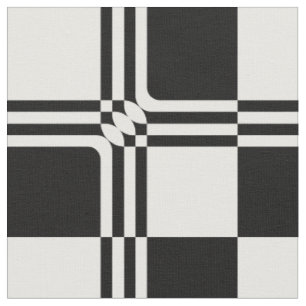 Black and white fantasy fabric