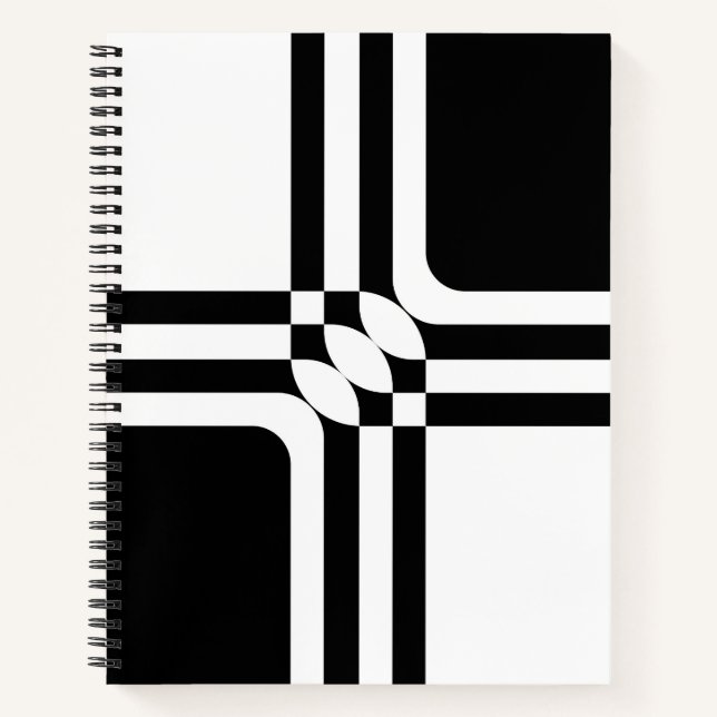 Black and white fantasy notebook (Front)