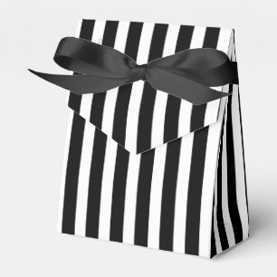 Black and White Favour Box