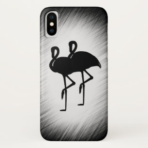 Black and White Flamingo Case-Mate iPhone Case
