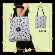 Black and White Flower pattern 