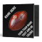 Black and White Football Binder Album PERSONALIZED
