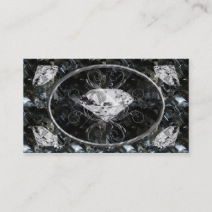 Black and White Gems Business Card