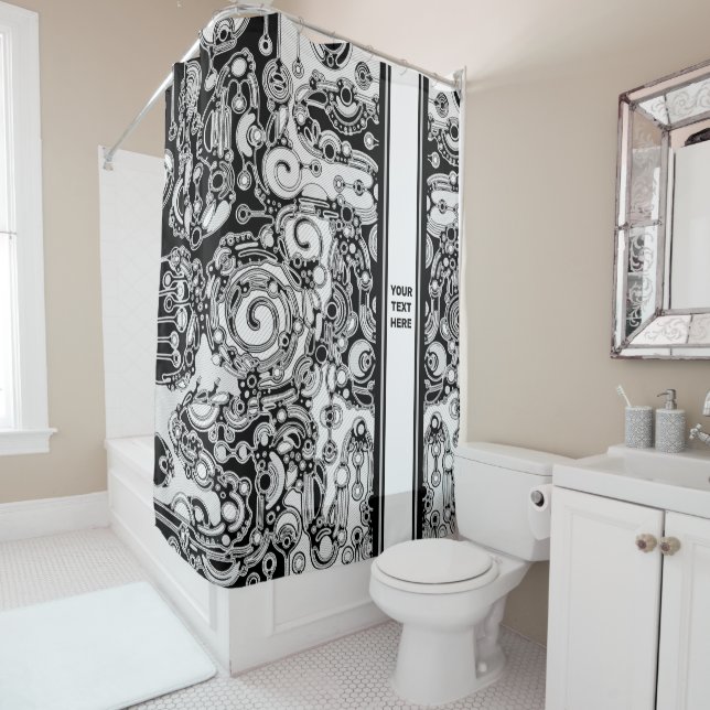 Black And White Geometric Art 3 (In Situ)