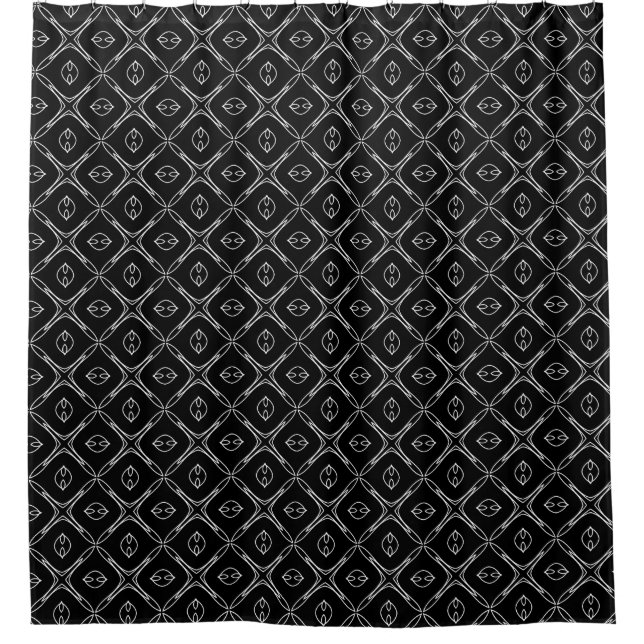 Black and White Geometric Pattern (Front)