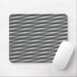 Black and white geometrical pattern mouse pad<br><div class="desc">Black and white geometrical pattern</div>