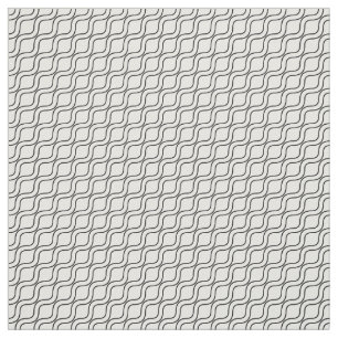 Black and white geometry snake pattern by the yard fabric