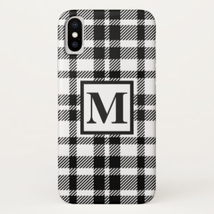 Black and White Gingham Pattern Case-Mate iPhone Case