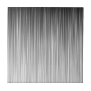 Black and White Gradient Line Design Tile