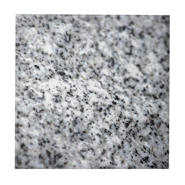 Black and White Granite Rock Tile (Front)