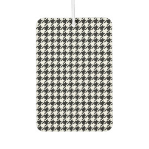 Black and White Houndstooth by Shirley Taylor Air Freshener