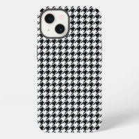 Black and White Houndstooth by Shirley Taylor 