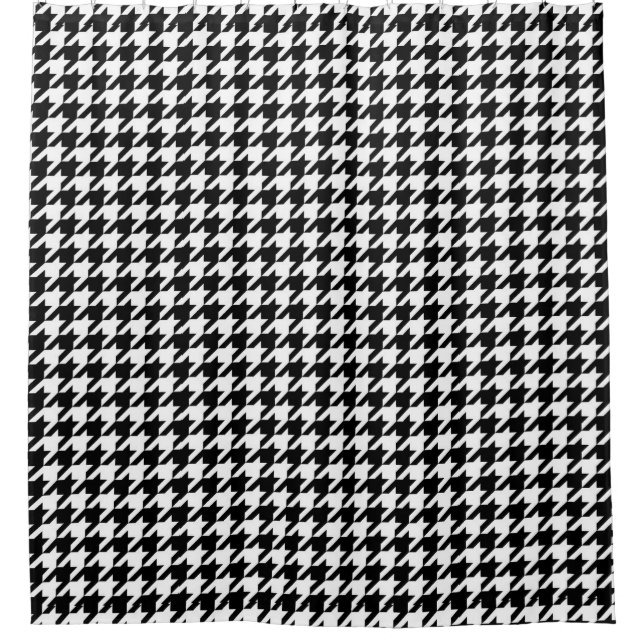 Black and White Houndstooth Check (Front)