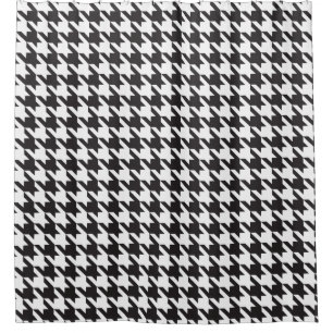 Black and White Houndstooth Pattern